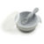 Bumkins Suction Silicone Baby Feeding Set - Gray